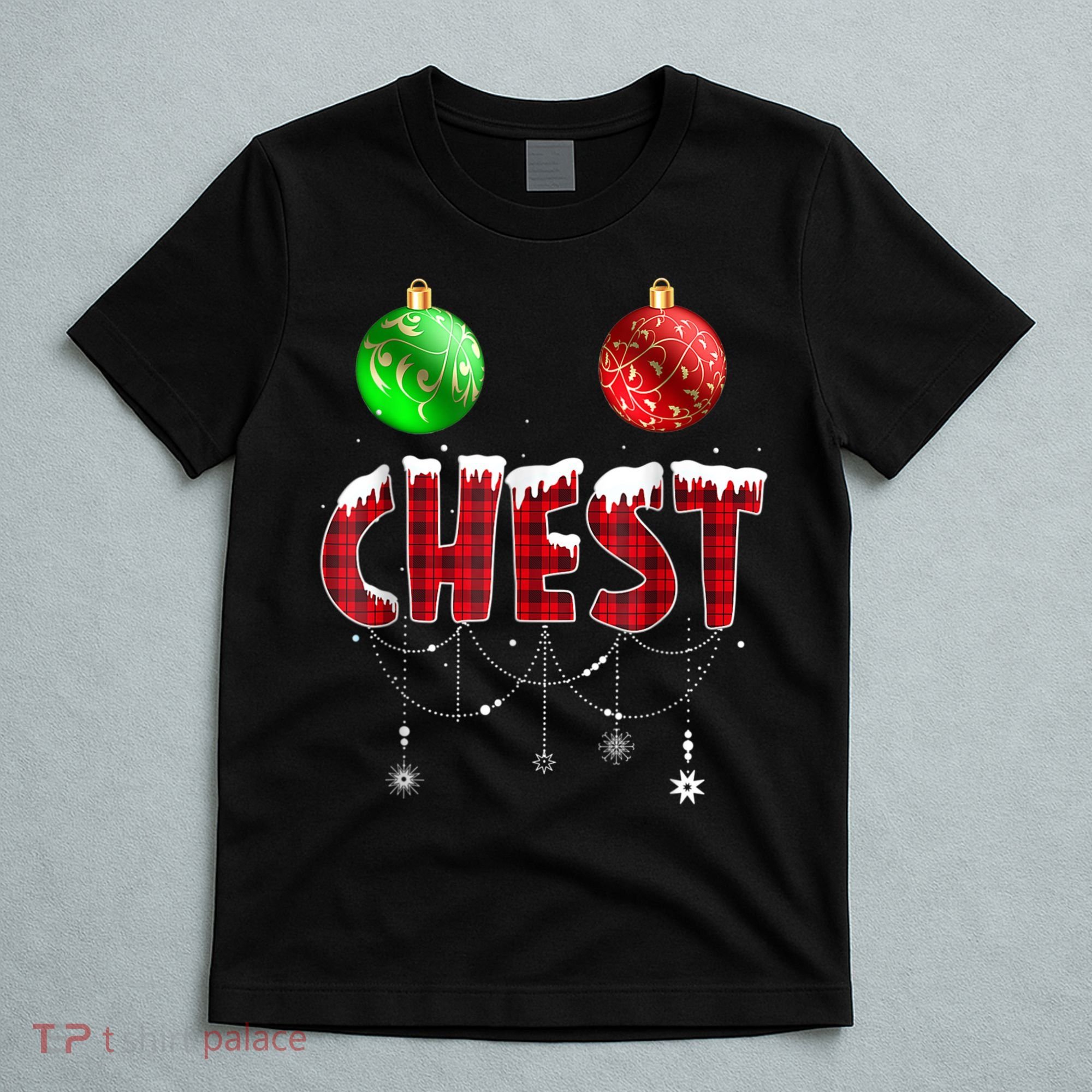 Chest Nuts Christmas Shirt Funny Matching Couple Chestnuts T-Shirt
