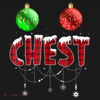 Chest Nuts Christmas Shirt Funny Matching Couple Chestnuts T-Shirt thumb 7