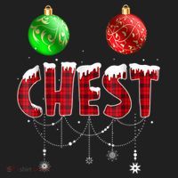 Chest Nuts Christmas Shirt Funny Matching Couple Chestnuts Golf Towel thumb 3