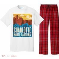 Charlotte North Carolina City Sunset Pajama Set thumb 0