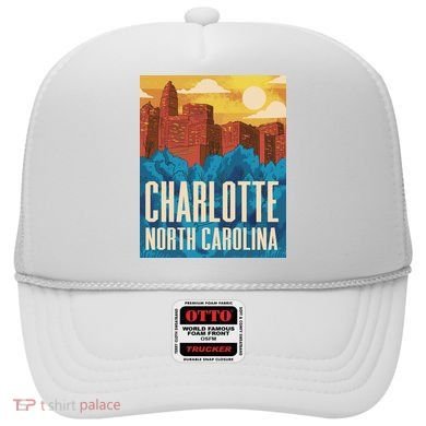 Charlotte North Carolina City Sunset Hat