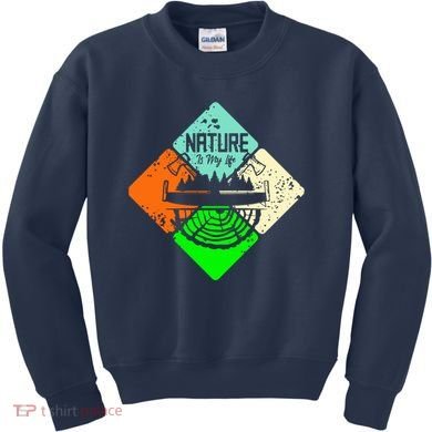 Colorful Nature Kids Sweatshirt
