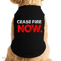 Ceasefire NOW Doggie Tank thumb 0