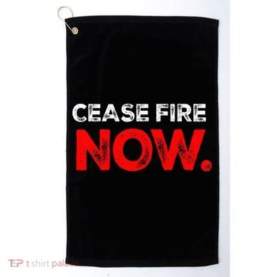 Ceasefire NOW Golf Towel