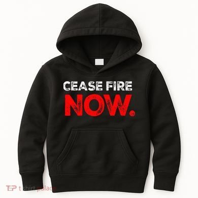 Ceasefire NOW Kids Hoodie