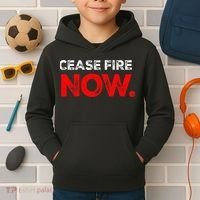 Ceasefire NOW Kids Hoodie thumb 2