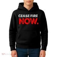 Ceasefire NOW Kids Hoodie thumb 4