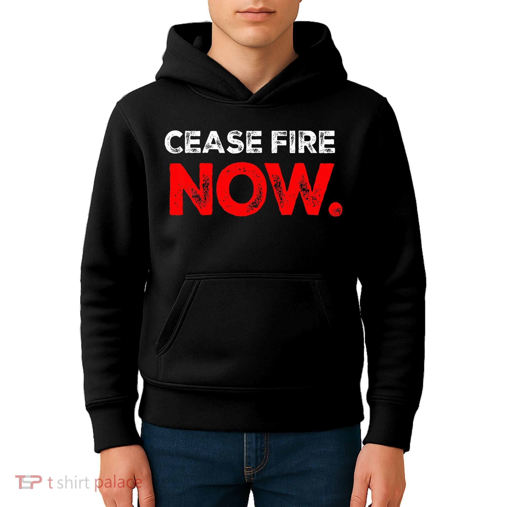 Ceasefire NOW Kids Hoodie