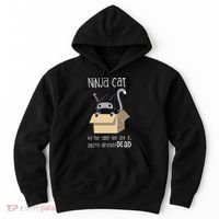 Cute Ninja Cat Hoodie thumb 0