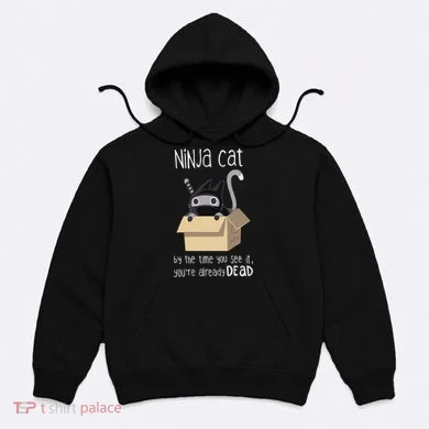 Cute Ninja Cat Hoodie