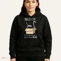 Cute Ninja Cat Hoodie thumb 5