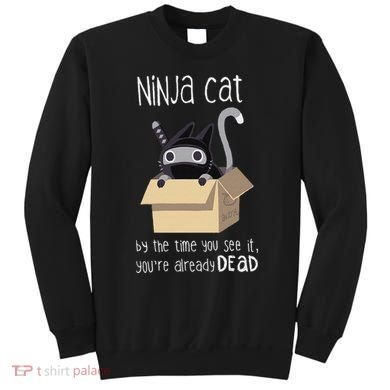 Cute Ninja Cat Sweatshirt