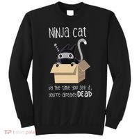 Cute Ninja Cat Sweatshirt thumb 0