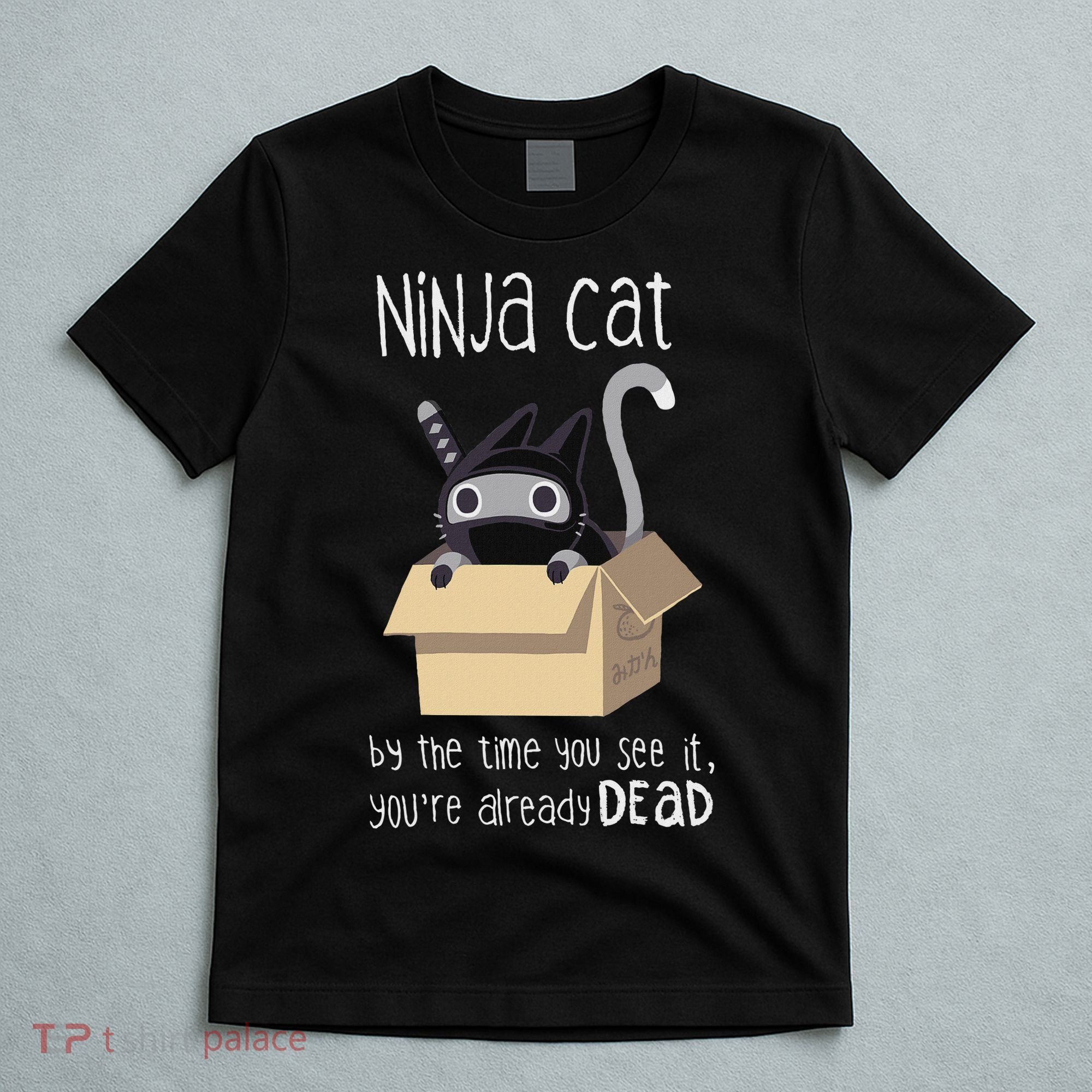Cute Ninja Cat T-Shirt