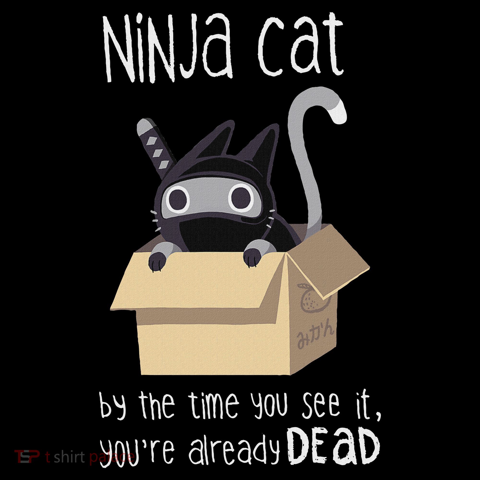 Cute Ninja Cat Coaster