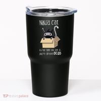 Cute Ninja Cat Tumbler thumb 0