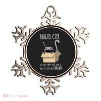 Cute Ninja Cat Ornament thumb 0