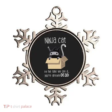 Cute Ninja Cat Ornament