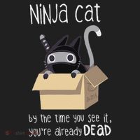 Cute Ninja Cat Golf Towel thumb 3
