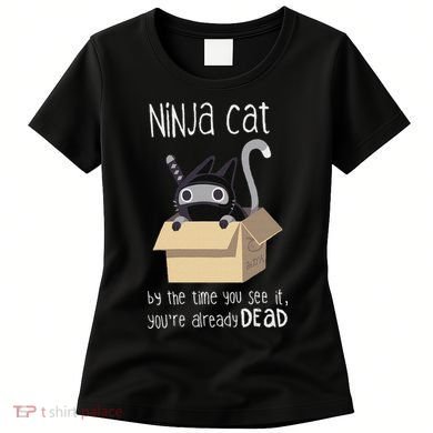 Cute Ninja Cat Women's T-Shirt