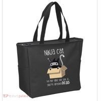 Cute Ninja Cat Tote Bag thumb 2