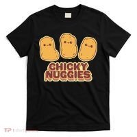 Chicky Nuggies Cute Retro Kawaii Chicken Nuggets Nuggs Meme T-Shirt thumb 0