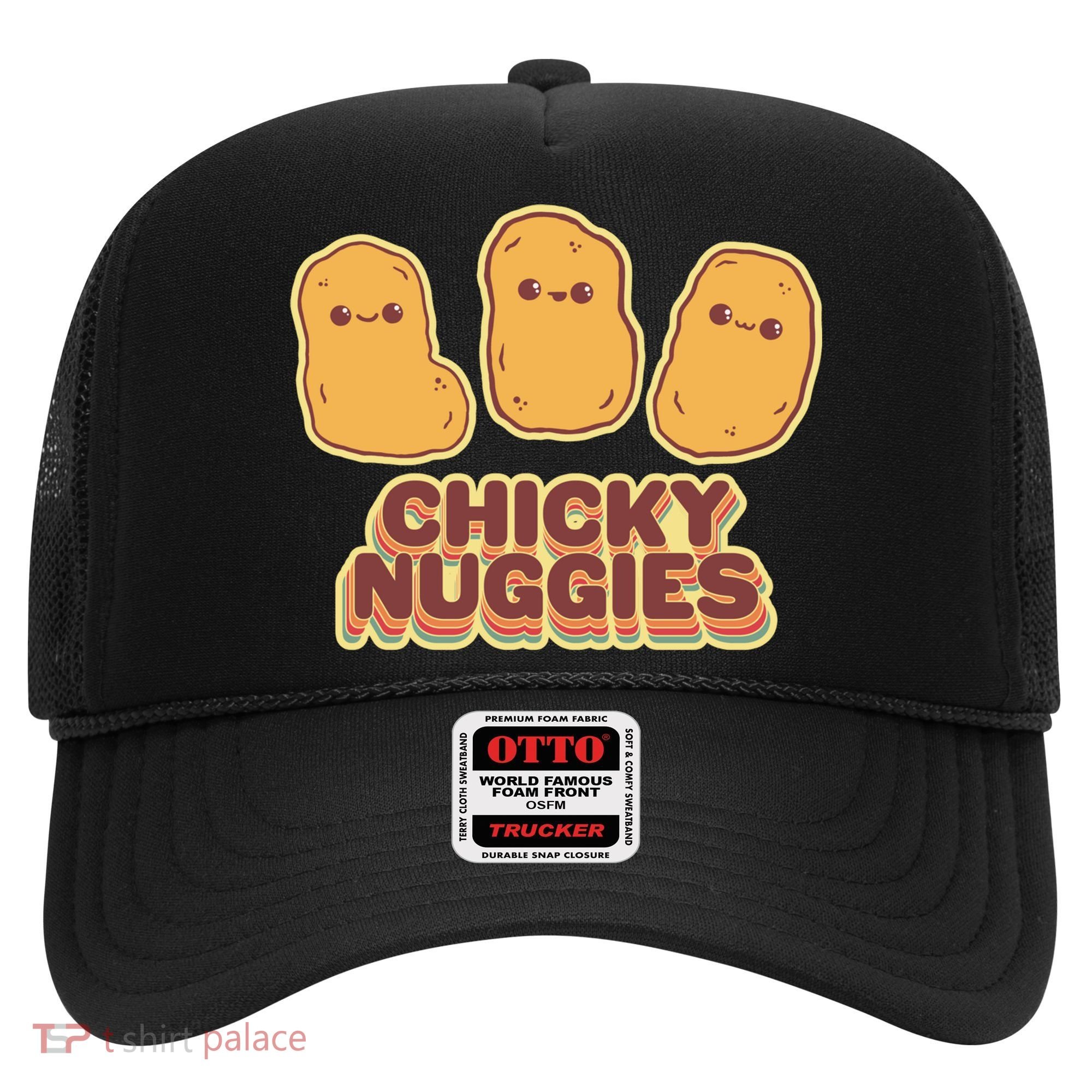 Chicky Nuggies Cute Retro Kawaii Chicken Nuggets Nuggs Meme Hat