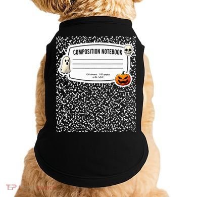 Composition Notebook Costume Adult Halloween For Teachers Doggie Tank