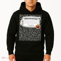 Composition Notebook Costume Adult Halloween For Teachers Hoodie thumb 2