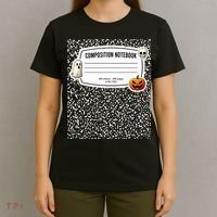 Composition Notebook Costume Adult Halloween For Teachers T-Shirt thumb 4