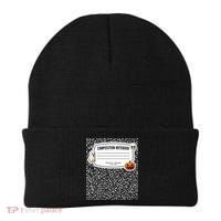 Composition Notebook Costume Adult Halloween For Teachers Beanie thumb 0