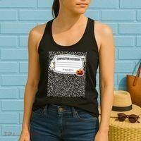 Composition Notebook Costume Adult Halloween For Teachers Women's Tank Top thumb 2