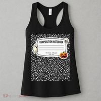 Composition Notebook Costume Adult Halloween For Teachers Women's Tank Top thumb 3