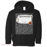 Composition Notebook Costume Adult Halloween For Teachers Toddler Hoodie thumb 0