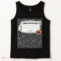 Composition Notebook Costume Adult Halloween For Teachers Tank Top thumb 2
