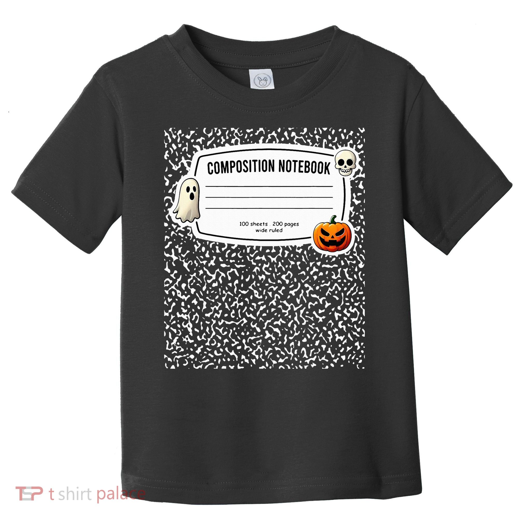 Composition Notebook Costume Adult Halloween For Teachers Toddler T-Shirt