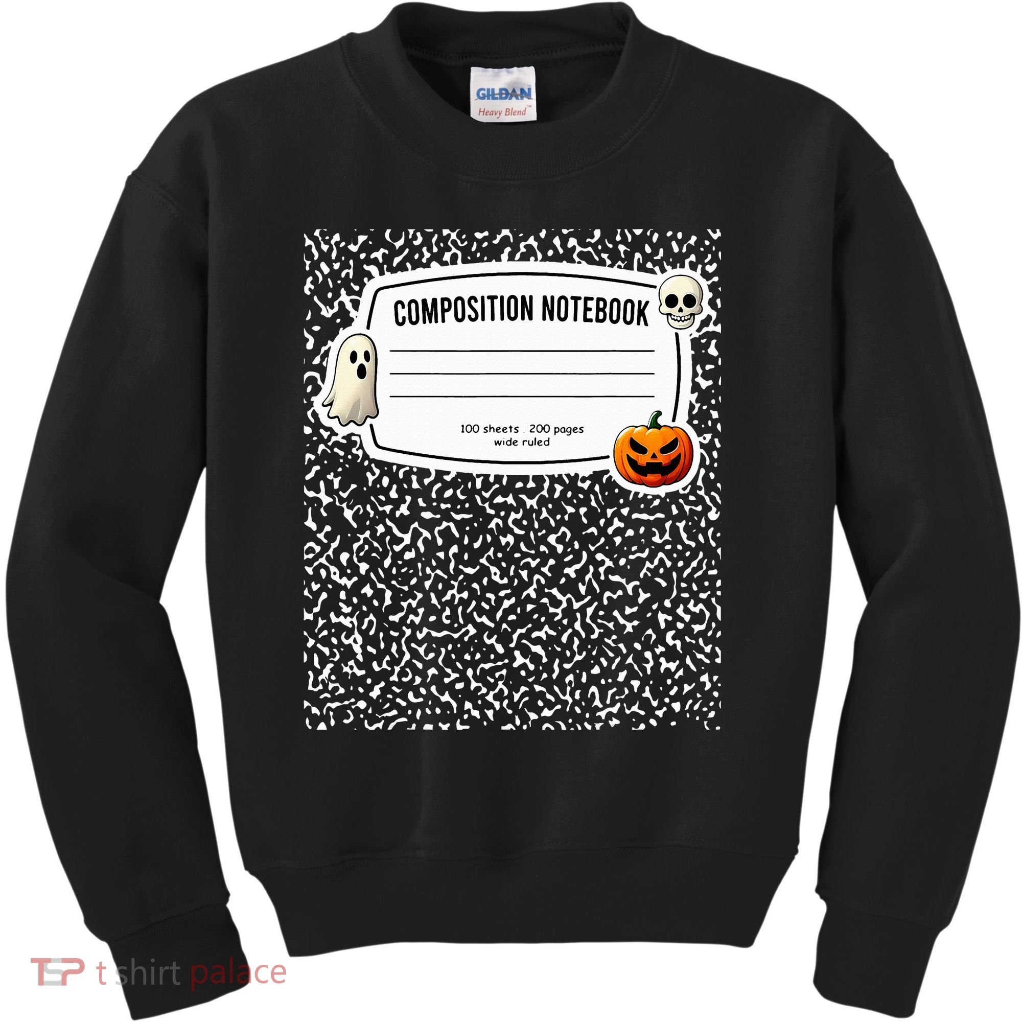 Composition Notebook Costume Adult Halloween For Teachers Kids Sweatshirt
