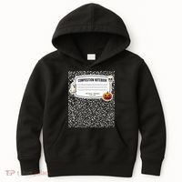 Composition Notebook Costume Adult Halloween For Teachers Kids Hoodie thumb 0