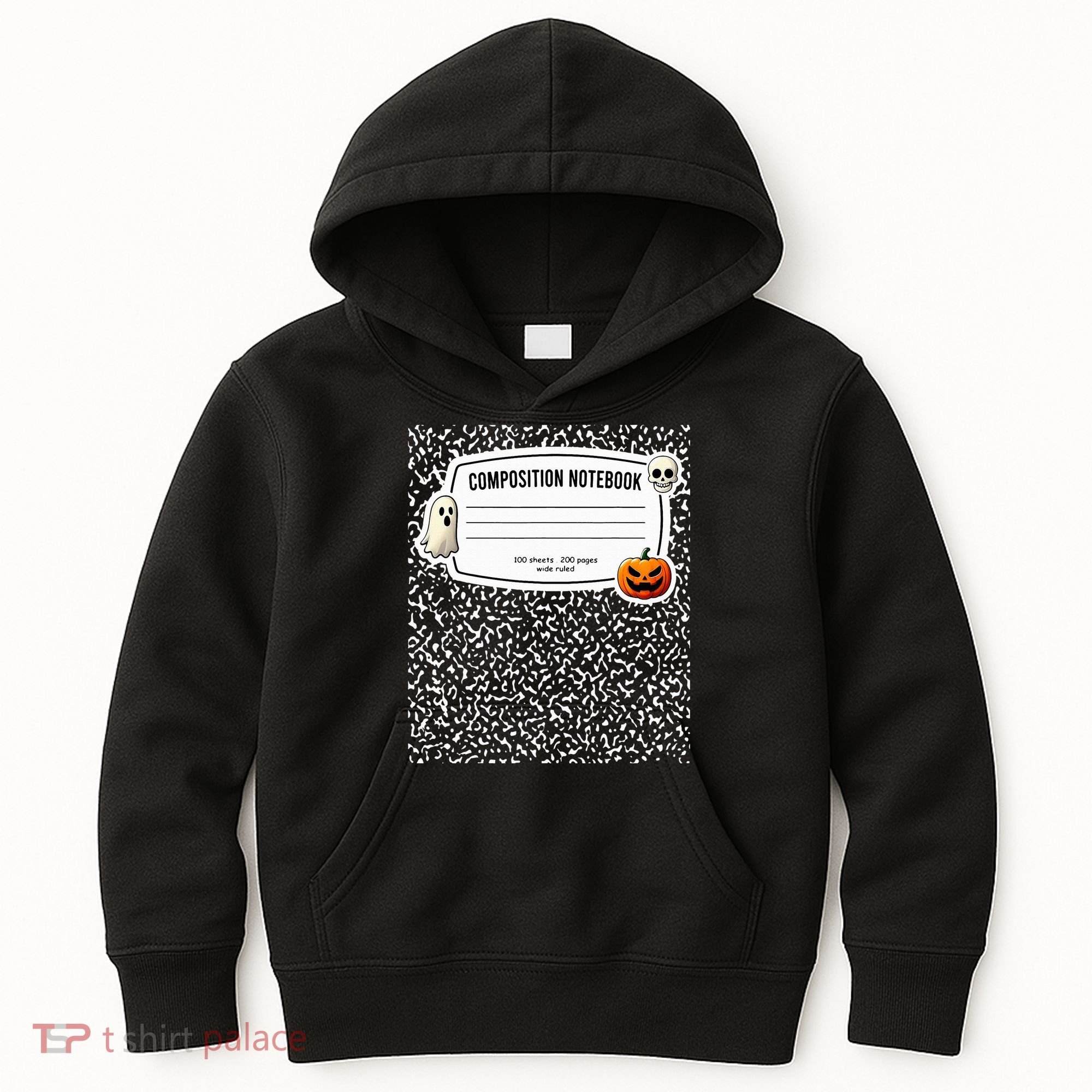 Composition Notebook Costume Adult Halloween For Teachers Kids Hoodie