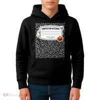 Composition Notebook Costume Adult Halloween For Teachers Kids Hoodie thumb 4
