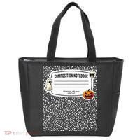 Composition Notebook Costume Adult Halloween For Teachers Tote Bag thumb 0