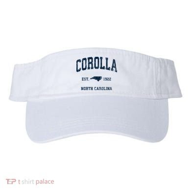 Corolla North Carolina Nc Vintage Athletic Visor