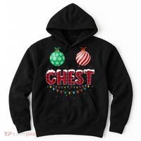 Chest Nuts Christmas Shirt Funny Matching Couple Chestnuts Hoodie thumb 0