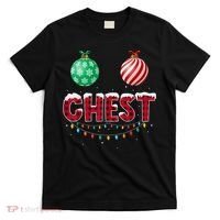 Chest Nuts Christmas Shirt Funny Matching Couple Chestnuts T-Shirt thumb 0