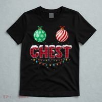 Chest Nuts Christmas Shirt Funny Matching Couple Chestnuts T-Shirt thumb 5