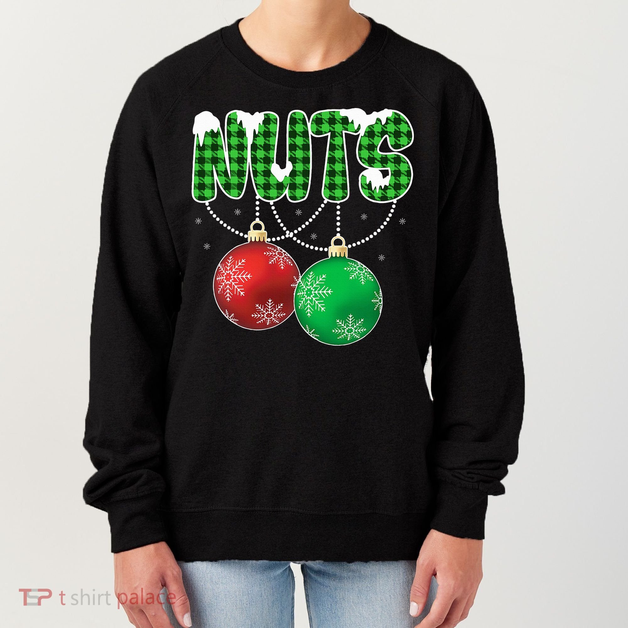 Chest Nuts Christmas Matching Couple Chestnuts  Women's Sweatshirt