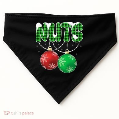 Chest Nuts Christmas Matching Couple Chestnuts  USA-Made Doggie Bandana