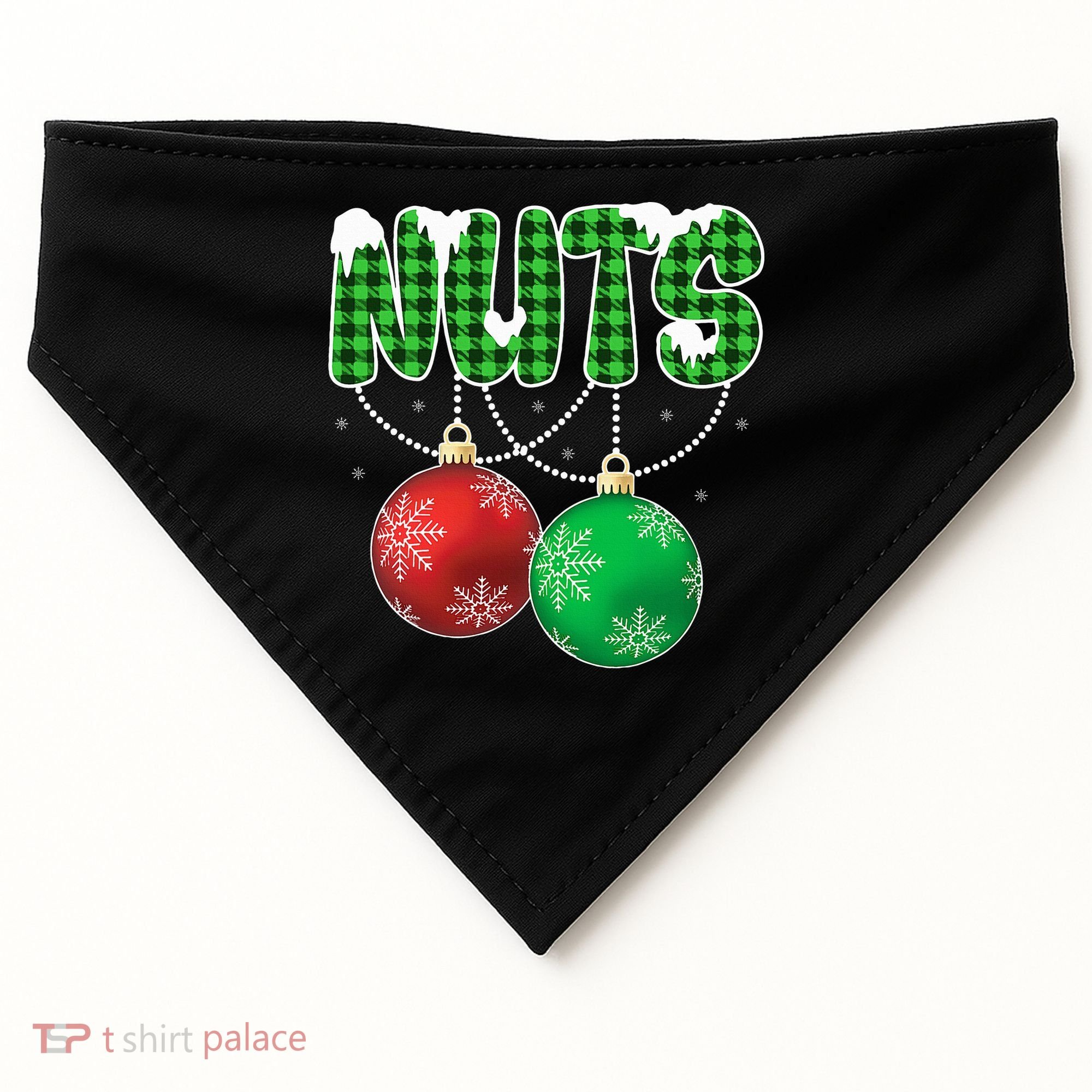 Chest Nuts Christmas Matching Couple Chestnuts  USA-Made Doggie Bandana