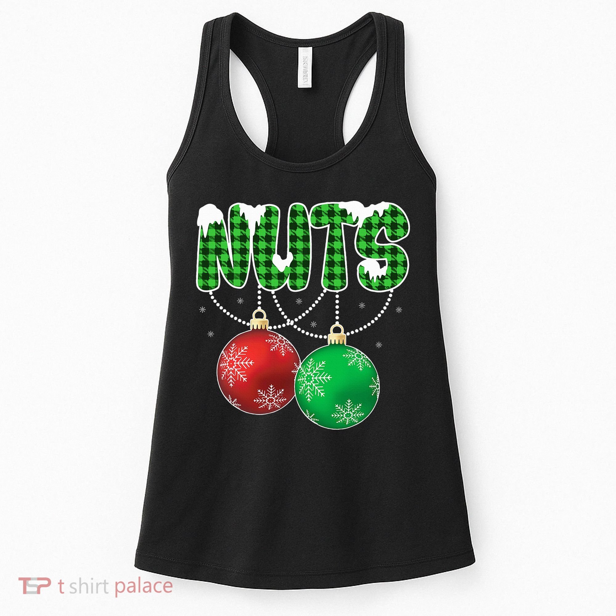 Chest Nuts Christmas Matching Couple Chestnuts  Women's Tank Top