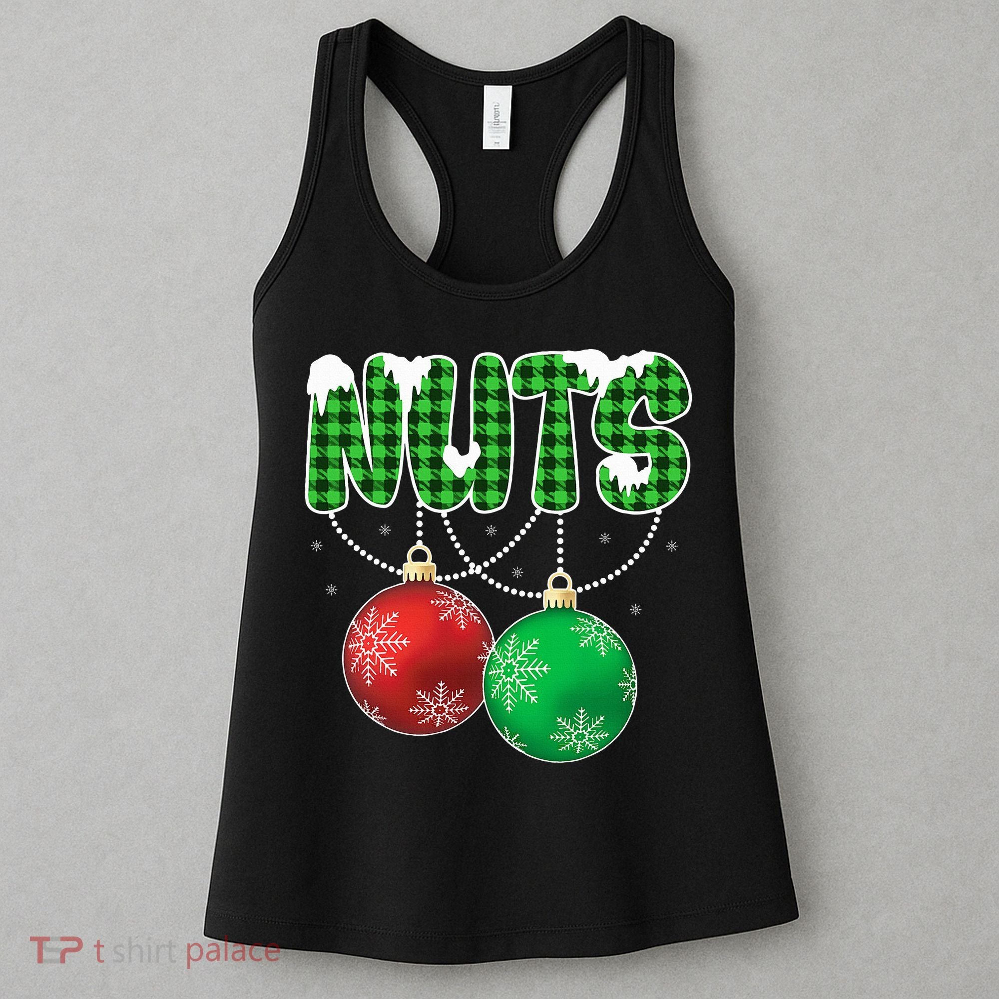 Chest Nuts Christmas Matching Couple Chestnuts  Women's Tank Top